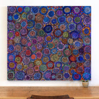 Aboriginal Artwork by Tina Napangardi Martin, Jinti-parnta Jukurrpa, 122x107cm