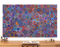 Aboriginal Artwork by Tina Napangardi Martin, Jinti-parnta Jukurrpa, 182x107cm