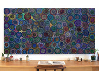 Aboriginal Artwork by Tina Napangardi Martin, Jinti-parnta Jukurrpa, 182x91cm