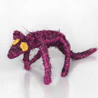 Aboriginal Artwork by Tinpulya Mervin - Tjanpi Papa (dog) Sculpture