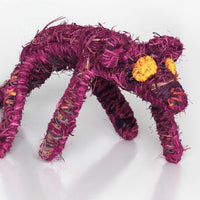 Aboriginal Artwork by Tinpulya Mervin - Tjanpi Papa (dog) Sculpture