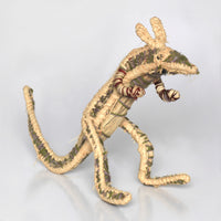 Aboriginal Artwork by Tjulkiwa Atira Atira Mick - Tjanpi Kangaroo Sculpture