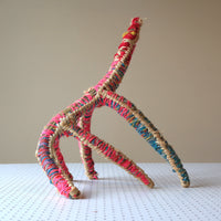 Aboriginal Artwork by Tjungurra George - Tjanpi Tinka (goanna) Sculpture