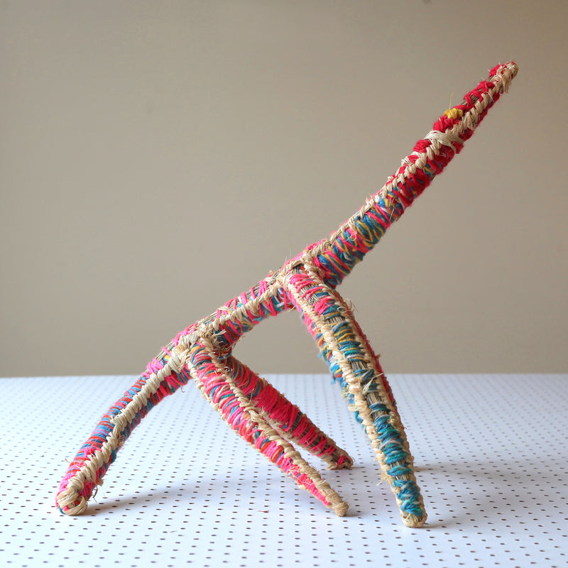 Aboriginal Artwork by Tjungurra George - Tjanpi Tinka (goanna) Sculpture