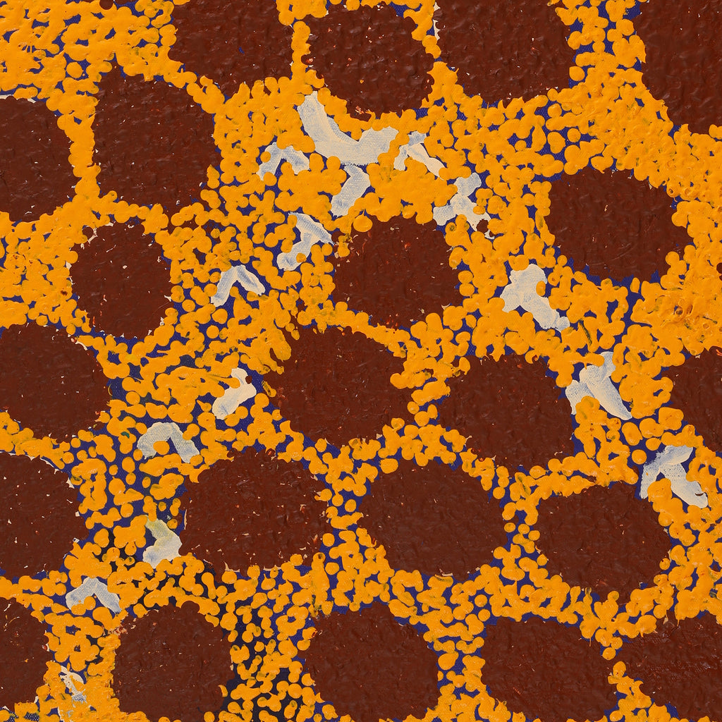 Aboriginal Artwork by Tjuruparu Watson, Wati Kipara, 78x54cm