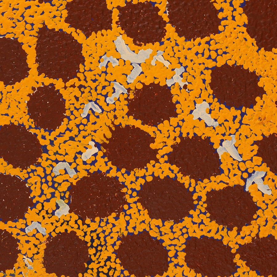 Aboriginal Artwork by Tjuruparu Watson, Wati Kipara, 78x54cm