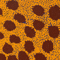 Aboriginal Artwork by Tjuruparu Watson, Wati Kipara, 78x54cm