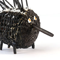 Aboriginal Artwork by Tony Raguwanga Cameron, Carved Sculpture of a Djirmanga (Echidna)