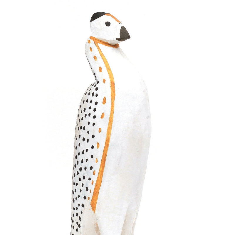 Aboriginal Artwork by Tony Raguwanga Cameron, Gapuwiyak - Carved Sculpture of a Crested Pigeon