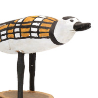 Aboriginal Artwork by Tony Raguwanga Cameron, Gapuwiyak - Carved Sculpture of a Djiwadak (friar bird)