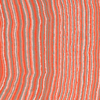 Aboriginal Artwork by Topsy Napurrurla Fisher, Ngapa Jukurrpa (Water Dreaming) - Puyurru, 107x61cm
