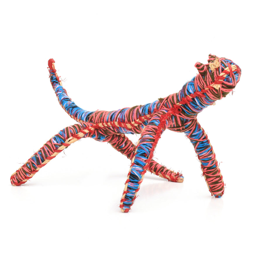 Aboriginal Artwork by Tracey Yates - Camp Dog Tjanpi Sculpture