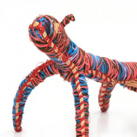 Aboriginal Artwork by Tracey Yates - Camp Dog Tjanpi Sculpture