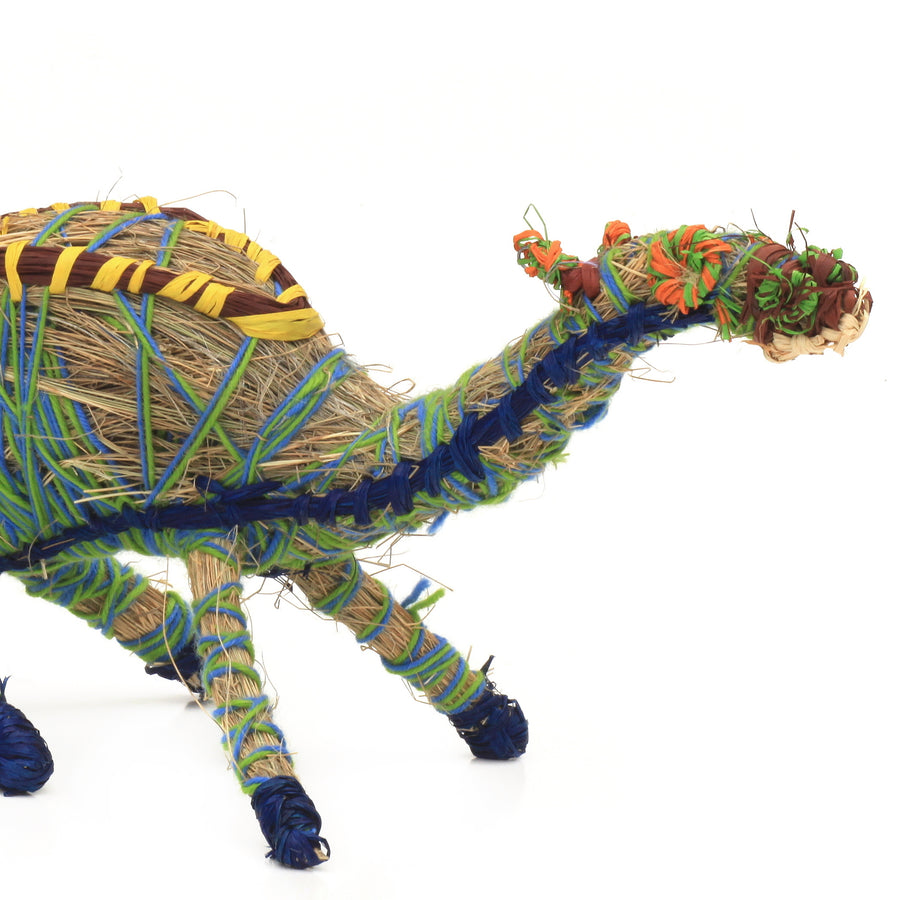 Aboriginal Artwork by Tracey Yates - Camel Tjanpi Sculpture