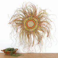 Aboriginal Artwork by Tracy Gandimil Wanapuyngu, Gapuwiyak - Woven Mat, 110cm