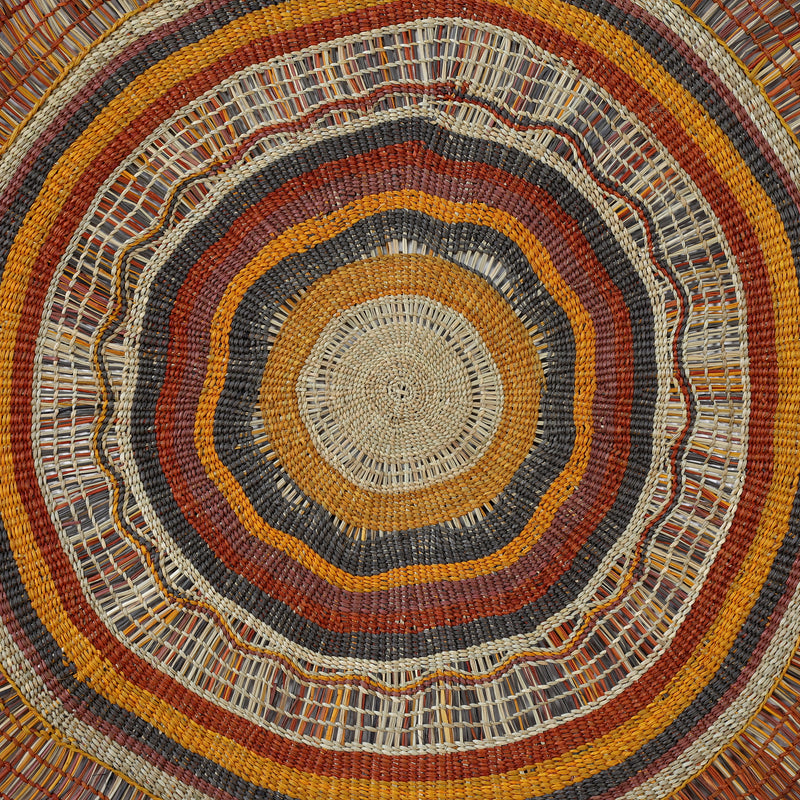 Aboriginal Artwork by Tracy Gandimil Wanapuyngu - Woven Mat