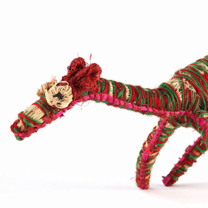 Aboriginal Artwork by Tracy Yates - Papa (Dog) Tjanpi Sculpture