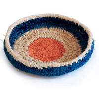 Aboriginal Artwork by Trudy Nyurpaya Holla, Warakurna - Tjanpi Basket