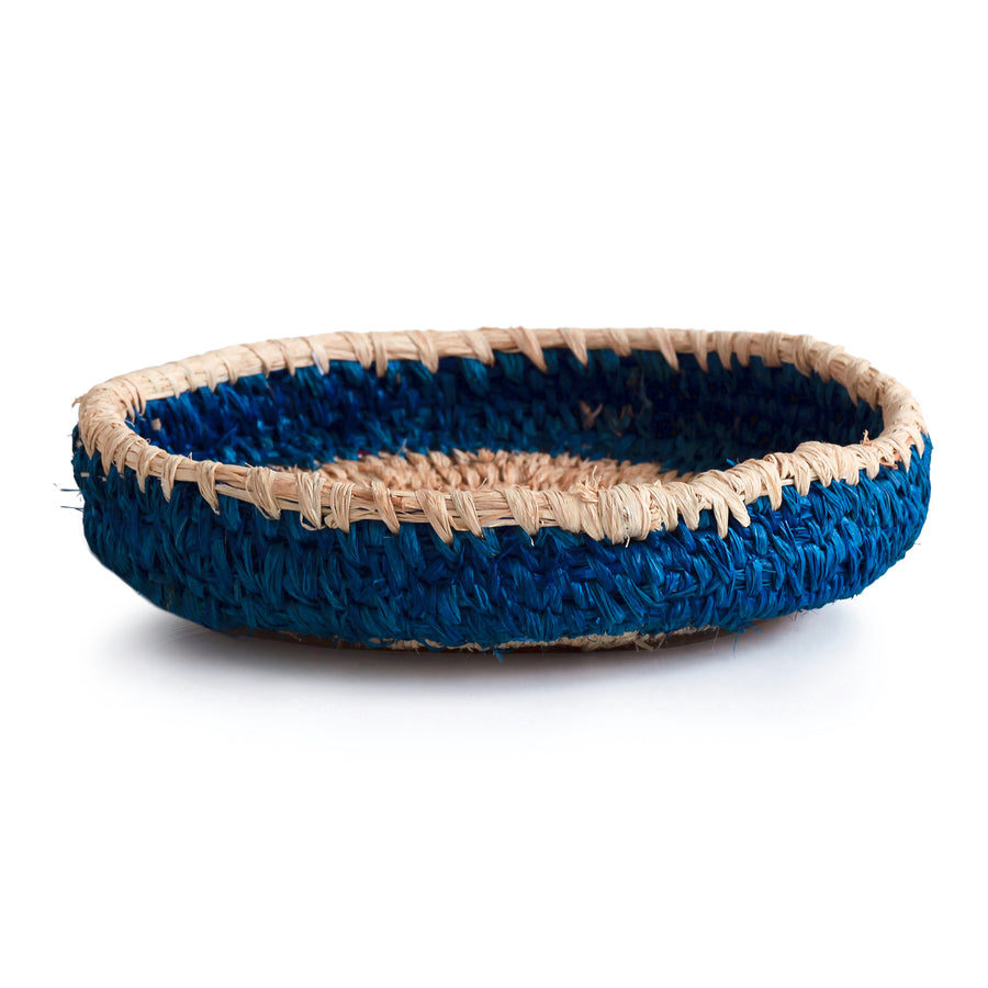 Aboriginal Artwork by Trudy Nyurpaya Holla, Warakurna - Tjanpi Basket