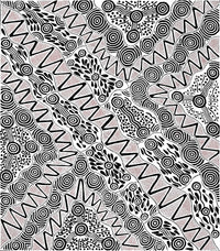 Aboriginal Artwork by Ursula Napangardi Hudson, Pikilyi Jukurrpa (Vaughan Springs Dreaming), 122x107cm