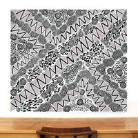 Aboriginal Artwork by Ursula Napangardi Hudson, Pikilyi Jukurrpa (Vaughan Springs Dreaming), 122x107cm