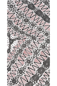 Aboriginal Artwork by Ursula Napangardi Hudson, Pikilyi Jukurrpa (Vaughan Springs Dreaming), 183x91cm