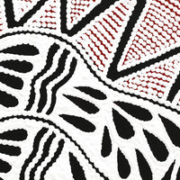 Aboriginal Artwork by Ursula Napangardi Hudson, Pikilyi Jukurrpa (Vaughan Springs Dreaming), 30x30cm