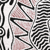 Aboriginal Artwork by Ursula Napangardi Hudson, Pikilyi Jukurrpa (Vaughan Springs Dreaming), 30x30cm