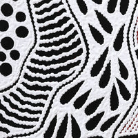 Aboriginal Artwork by Ursula Napangardi Hudson, Pikilyi Jukurrpa (Vaughan Springs Dreaming), 30x30cm