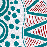 Aboriginal Artwork by Ursula Napangardi Hudson, Pikilyi Jukurrpa (Vaughan Springs Dreaming), 61x30cm