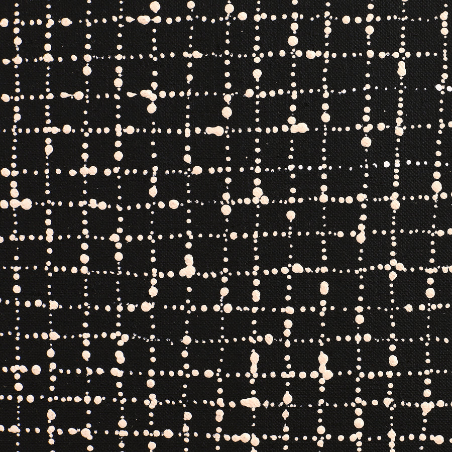 Aboriginal Artwork by Valda Napangardi Granites, Ngalyipi Jukurrpa (Snakevine Dreaming) - Mina Mina, 76x30cm