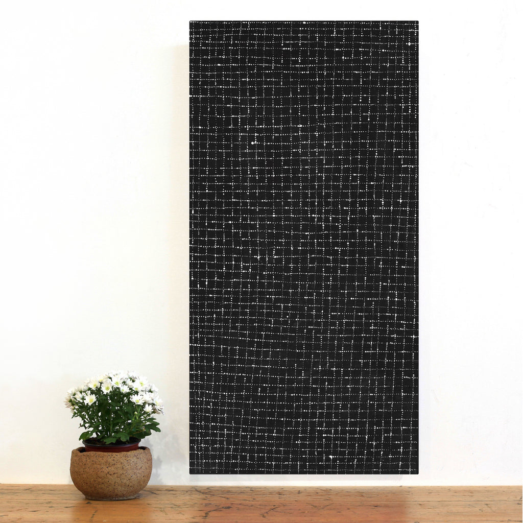 Aboriginal Artwork by Valda Napangardi Granites, Ngalyipi Jukurrpa (Snakevine Dreaming) - Mina Mina, 91x46cm