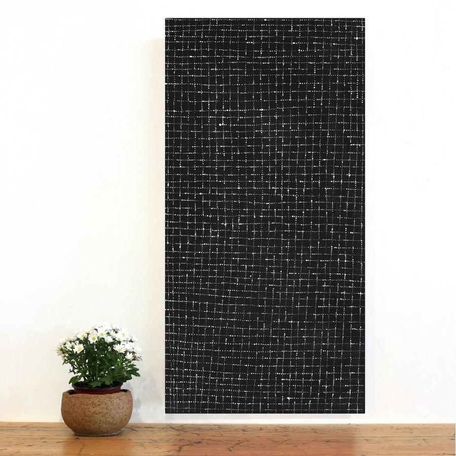 Aboriginal Artwork by Valda Napangardi Granites, Ngalyipi Jukurrpa (Snakevine Dreaming) - Mina Mina, 91x46cm