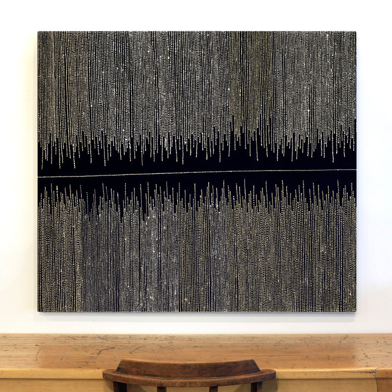 Aboriginal Artwork by Valda Napangardi Granites, Mina Mina Jukurrpa, 122x107cm