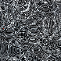 Aboriginal Artwork by Valda Napangardi Granites, Mina Mina Jukurrpa (Mina Mina Dreaming), 46x46cm