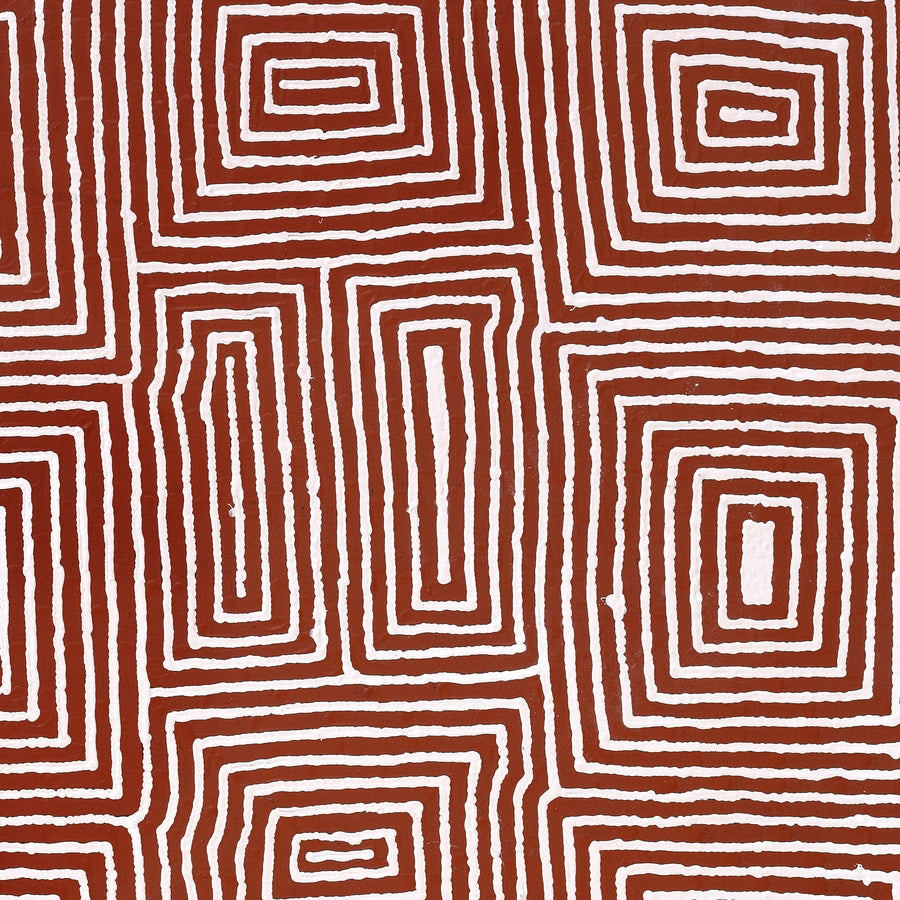 Aboriginal Artwork by Valerie Napanangka Marshall, Pikilyi Jukurrpa (Vaughan Springs Dreaming), 107x76cm