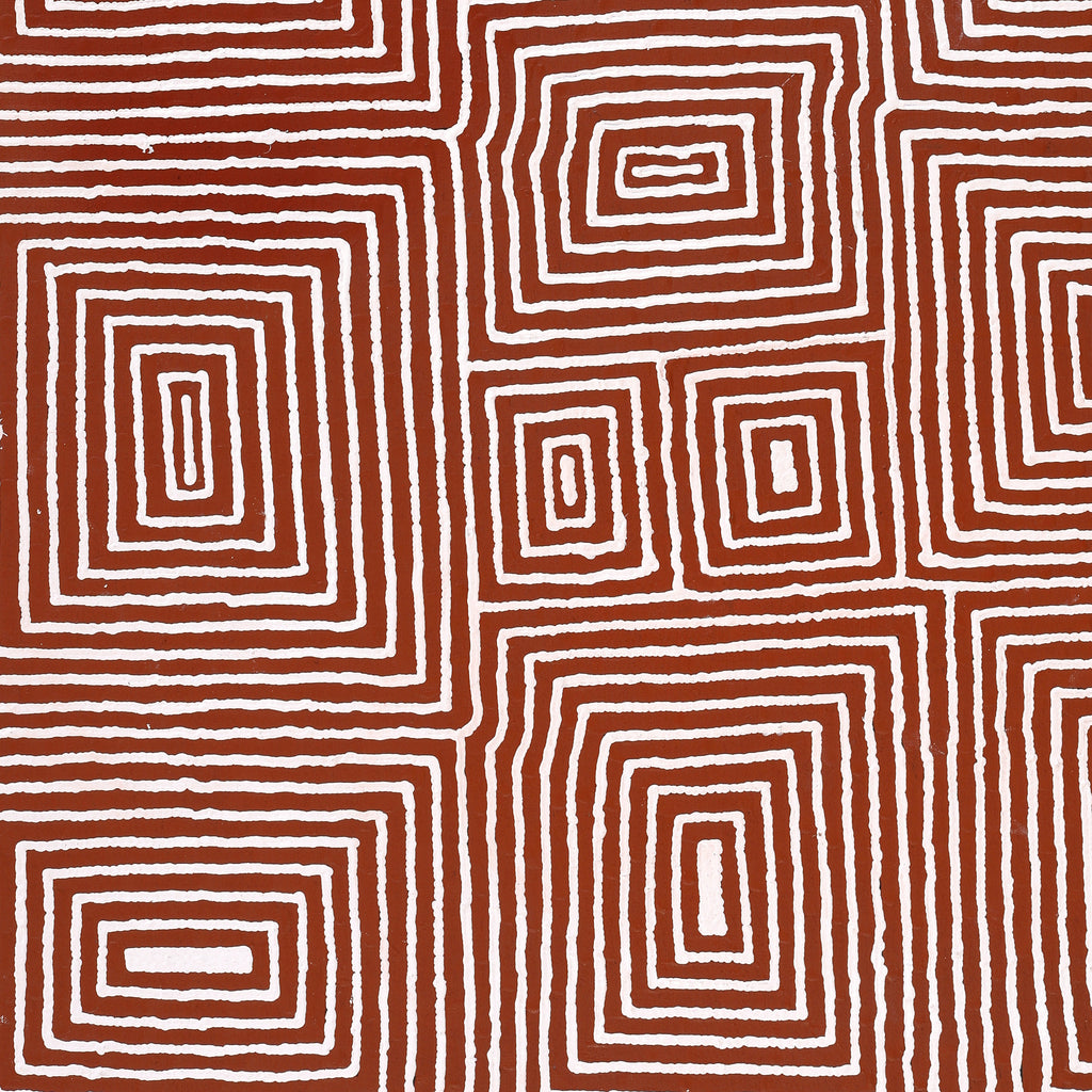 Aboriginal Artwork by Valerie Napanangka Marshall, Pikilyi Jukurrpa (Vaughan Springs Dreaming), 107x76cm