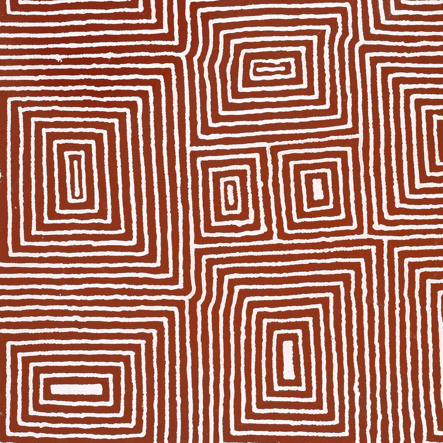 Aboriginal Artwork by Valerie Napanangka Marshall, Pikilyi Jukurrpa (Vaughan Springs Dreaming), 107x76cm