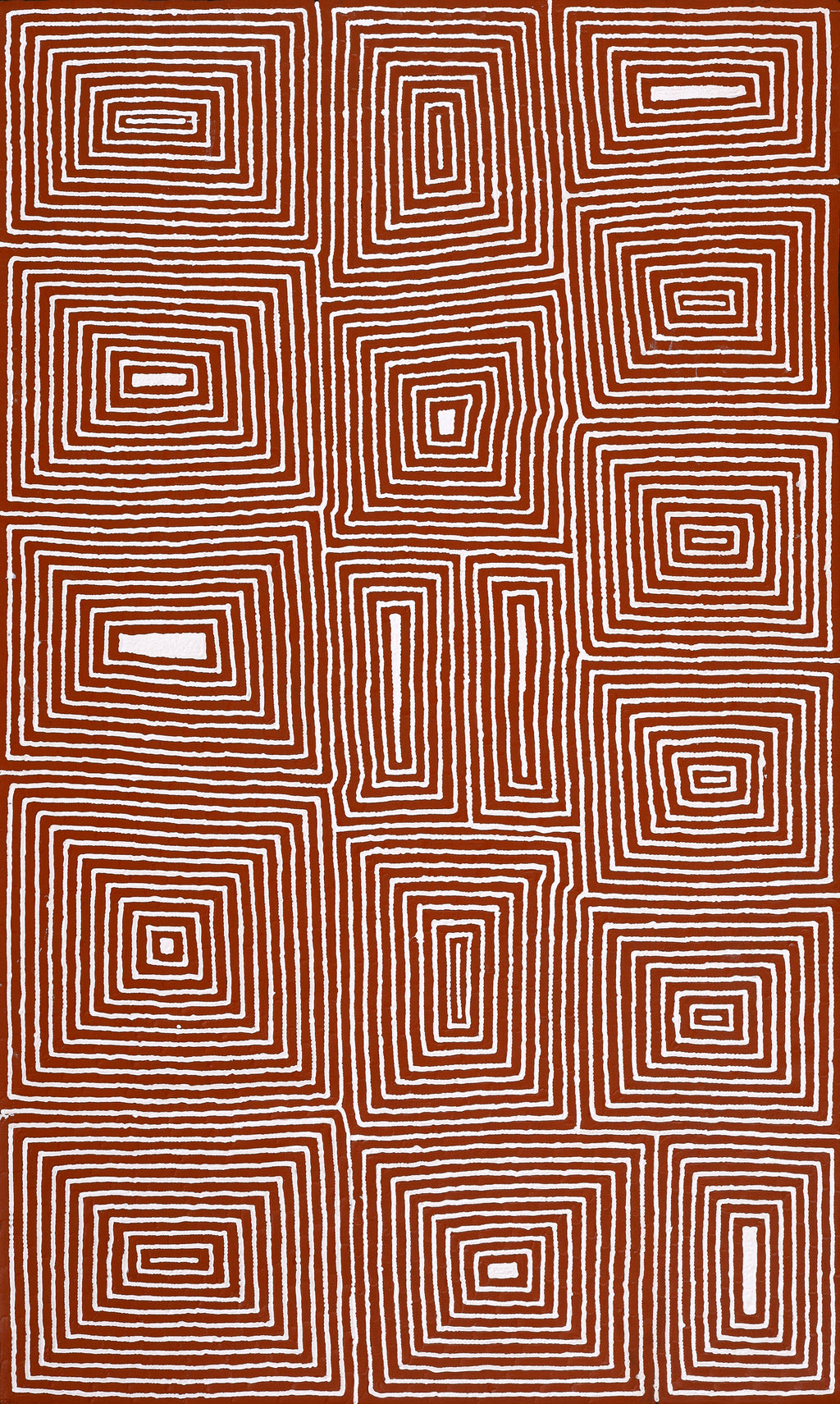Aboriginal Artwork by Valerie Napanangka Marshall, Pikilyi Jukurrpa (Vaughan Springs Dreaming), 152x91cm