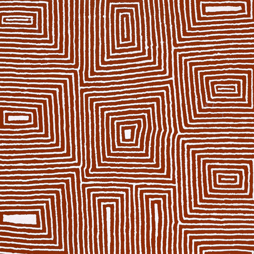 Aboriginal Artwork by Valerie Napanangka Marshall, Pikilyi Jukurrpa (Vaughan Springs Dreaming), 152x91cm