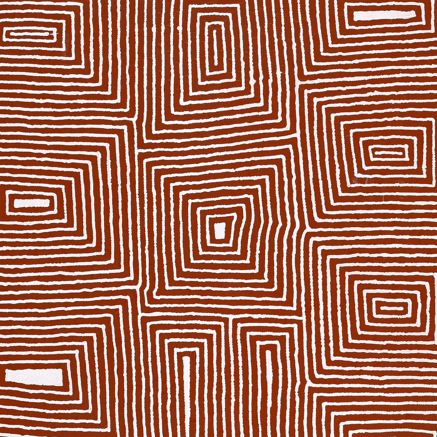 Aboriginal Artwork by Valerie Napanangka Marshall, Pikilyi Jukurrpa (Vaughan Springs Dreaming), 152x91cm