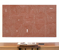 Aboriginal Artwork by Valerie Napanangka Marshall, Pikilyi Jukurrpa (Vaughan Springs Dreaming), 152x91cm