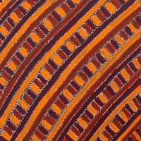 Aboriginal Artwork by Verona Nungarrayi Jurrah, Ngatijirri Jukurrpa (Budgerigar Dreaming), 30x30cm