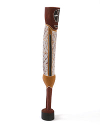 Aboriginal Artwork by Manharr Wirrpanda, Mokuy Sculpture