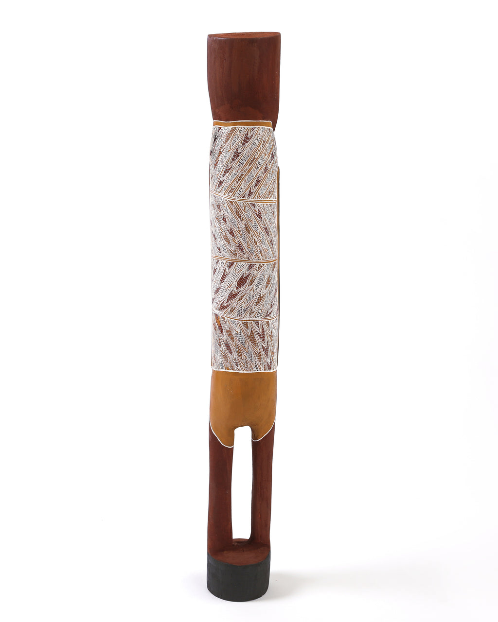 Aboriginal Artwork by Manharr Wirrpanda, Mokuy Sculpture