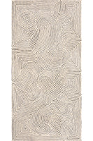 Aboriginal Art by Walter Jangala Brown, Tingari Cycle, 152x76cm - ART ARK®