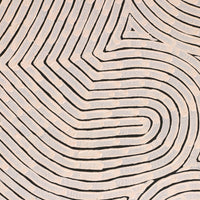 Aboriginal Artwork by Walter Jangala Brown, Tingari Cycle, 152x76cm
