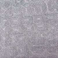 Aboriginal Artwork by Walter Jangala Brown, Tingari Cycle, 151x61cm