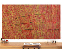 Aboriginal Artwork by Walter Jangala Brown, Tingari Cycle, 182x107cm