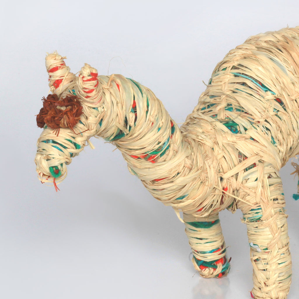 Aboriginal Artwork by Yuminia Kenta - Tjanpi Camel Sculpture